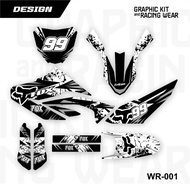 Sticker Decal Yamaha Wr - Sticker Wr 155 - Decal Wr - Decal Wr 155 -