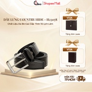 Country Hide Belt H23078 - Exquisite and Elegant High Quality Leather