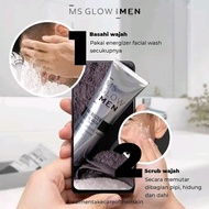 MS GLOW MEN - Sabun Muka MS Glow For Men - Facial Wash MSGlow Men - MS Glow Men Original Official