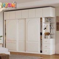 Solid Wood Particle Board French Sliding Door E0 Grade Children's Small Apartment Home Bedroom Finis