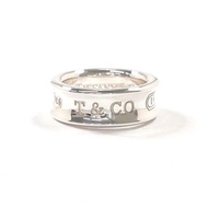 Tiffany & Co 1837 logo Silver Ring 純銀戒指 AG925 100%Authentic (17mm inside)
