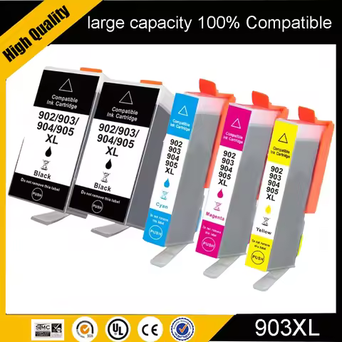 903XL 903 Compatible Ink Cartridge for HP Officejet 6950 6951 OfficeJet Pro 6960 6970 6974 Printer f