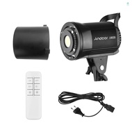 Andoer LM60Bi Portable LED Photography Fill Light 60W Studio Video Light 2700K-5700K Dimmable Bowens