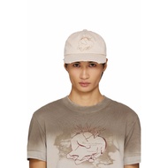 BEUTER torn effect embroidered hat - “UNCAGED HEART” DISTORESS CAP - GRAY