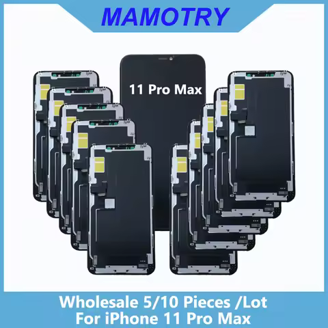 Wholesale 5/10 pieces / Lot 100% Tested For iPhone 11 Pro Max Screen Lcd Display With Touch Assembly