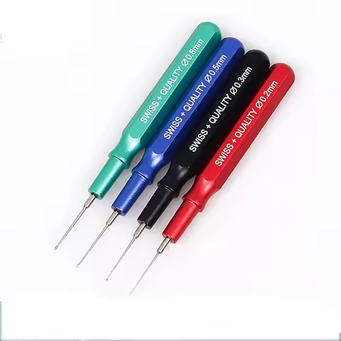 1 Set Watch Special Oiler Pen Precision Pointing Oil Pen Metal Handle Watch Repair Tool For Watchmak