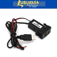 TOYOTA USB Charger + USB Audio Socket Adapter Plug And Play Socket Adapter