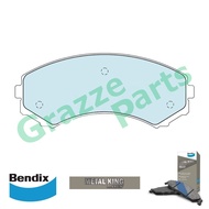 Bendix Metal King Titanium Disc Brake Pad Front DB1385 Mitsubishi Delica SK82 SKF2 SK22 Pajero V63 V