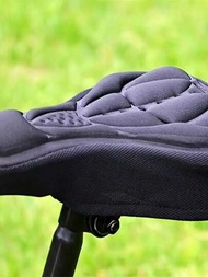 每次使用1個此3d柔軟矽膠自行車座墊套,舒適長途騎行！