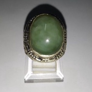 Cincin Batu jade hijau Asli