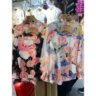 ASKA.ID -BELIEVE FLOWERS BKK BLOUSE BANGKOK IMPORT