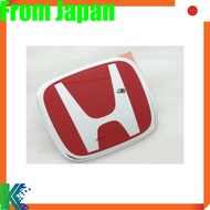 Red emblem for FK-8 Civic Type R, approximately W105mm x H85mm, H emblem, H mark compatible.from Jap