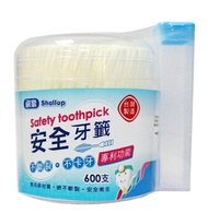 歡迎自取 刷樂 Shallop 安全牙籤 牙間刷 600支入 牙線 牙籤棒 台灣製 SHALLOP SAFETY TOOTHPICK 600PCS