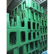 Elevated plastic matting 2x3x10, size 2ft.x3ft.x10inches elevated plastic matting