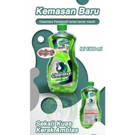 Clean-text cairan pembersih kerak jamur lumut kamar mandi keramik tembok dll