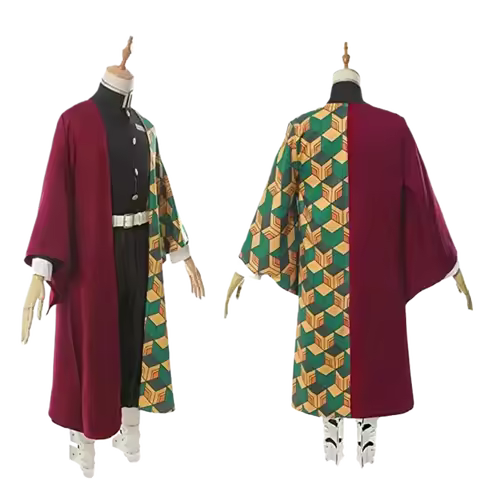 Anime Devil Killer Tomioka Yoshiyuki cosplay costume Halloween anime set with wig Japanese and Korea