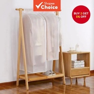3D Garment Bag - Clear Wardrobe Protector  Beg Pakaian 3D - Pelindung Almari Jelas
