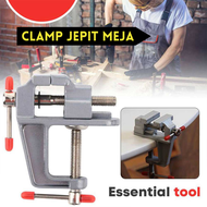COD Penjepit Meja Table Vise - Klem Meja Mini Catok Meja Bench Vise Clamp Ragum Kecil Penjepit Kayu