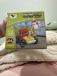 城市系列消防車積木仔 (21塊)