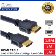 19+1 HDMI CABLE HD CABLE V2.0 / V2.1 HIGH SPEED HIGH QUALITY 3D FULL HD 1080P SUPPORT 4K & 3D COPPER