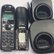 二手 Used 黑色 子母機 樂聲 Panasonic 5.8GHz Cordless Phone 室內無線電話 不包括充電池 已測試可以正常使用 有來電顯示