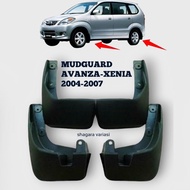 AVANZA XENIA MUDGUARD 2004 2005 2006 2007 / WHEEL CARPET AVANZA XENIA 2004 2005 2006 2007 / AVANZA X