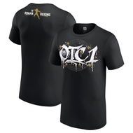 Roman Reigns Golden OTC1 WWE Wrestling Pattern T-shirt