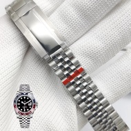 Jubilee Watch Band For Rolex Sub GMT Yacht Daytona 20mm Men's Strap Luxury watch chain Mod Parts Rep