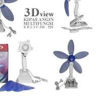 ✈ CLAMP FAN PORTABLE/ MINI CLAMP FAN JM-529 JIAMEI ▼