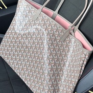 Goyard รุ่นลิมิเต็ด! กระเป๋าผู้หญิง2023ฤดูร้อนความจุมากอินเทรนด์กระเป๋าโท้ทแบบพกพา