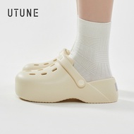 UTUNE Đế Dày Xăng Đan Giày Đế Bệt Cho Ngoài Trời Nữ Dép Thời Trang Dép Đường Phố EVA Mềm Chống Trượt