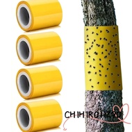 CHIHIRO11Z9D 1Roll Garden Insect Trap, 10cm 10M Double-sided Adhesive Insect Proof Tape,  Portable M
