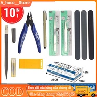 【FREESHIP】 Bộ dụng cụ Gundam Tool lắp ráp đồ chơi mô hình GUNDAM BANDAI Bộ từ 10 dụng cụ đến Bộ 1 dụ