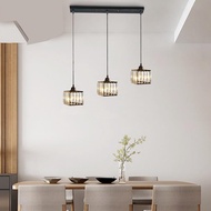 Ceiling Lights - Dining Table Drop Lights - Modern Decorative Crystal Drop Lights - Free with LED bulbs and ceiling cladding base