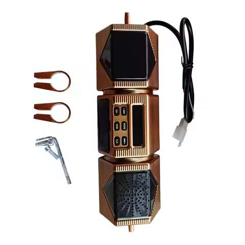 A02K-Motorcycle Universal Stereo Speaker Bluetooth Amplifier Bluetooth Compatible V2.1 And Technolog