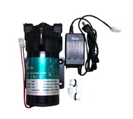 Pump อัด 300 GPD ปั๊มอัดน้ำ ปั๊มผลิตน้ำ สำหรับตู้น้ำ (24VDC) พร้อม Adaptor 2A