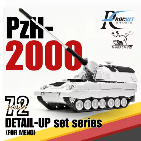 ROCKIT 1/72 PZH-2000 Add-On Armor Detail-Up Sets Series For (MENG)3D PRINT 720801