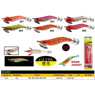 STARLIT RH-SJ-DEEP B01 / B02 / B03 / B04 Squid Jig GLOW IN DARK