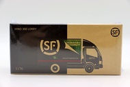1:76 Scale Hino 300 Lorry Model SF Express