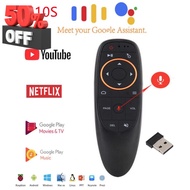 G10S (มีGyro) Voice Air Mouse Remote 2.4Ghz Mini Wireless Android TV Control &amp; Infrared Learning Microphone #รีโมททีวี  #รีโมทแอร์  #รีโมท #รีโมด