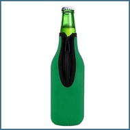 Beer Bottle Sleeve Insulated Beer Bottle Holder Insulated Beer Bottle Holder Zip-Up Bottle Jacket Thick Neoprene smbsg smbsg