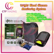 URIGHT TD-4279 Blood Glucose Meter Monitoring System ( Mesin Cek Gula dalam Darah)