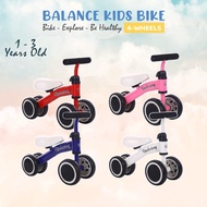 ORIGINAL 4 Wheels Baby Sport Balance Walker Glider Bike Learning Walking Baby toys Balance Cycles Bi