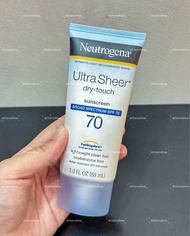 Kem chống nắng Neutrogena Ultra Sheer SPF 70 (88ml)