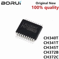 10pcs/lot CH341T SSOP CH341 CH340T CH345T CH372B CH372CSSOP-20 chip New spot chip in stock QQIK