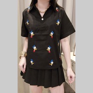 A2197 Donald Women's Embroidered Top