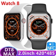 IWO DT8 MAX Smart Watch DT NO.1 Watch 8 2 Inch 420*485 NFC GPS Tracking Smartwatch 2022 Watches for 