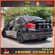 🏁READY STOCK🏁 Honda City GM2 Tahun * 2009 ~ 2013 * MD Style Trunk Spoiler With Brake Light LED