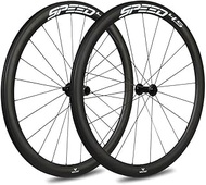 Veltec Unisex Adult Wheelset Speed 4.5 19 mm SR Rim Brake QR XDR Black/White 622-19