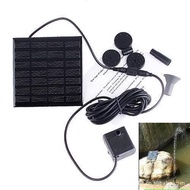 MATAHARI [ZSK] Solar Powered Pool Fountain 7V 1.12W 150L/h - GY-D-001 - Black